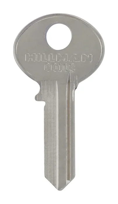 HILLMAN Traditional Key House/Office Universal Key Blank Single (Pack of 10)