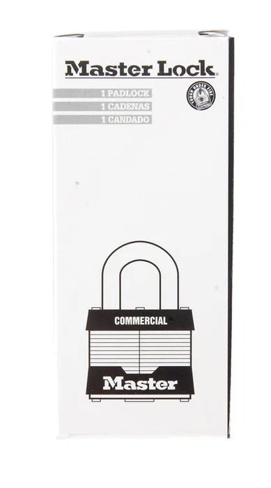 Master Lock 1-5/16 in. H X 1 in. W X 1-3/4 in. L Steel Double Locking Exterior Padlock (Pack of 6)