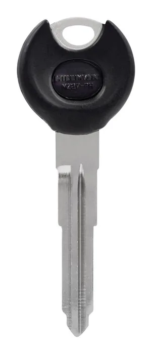 HILLMAN Traditional Key Automotive Key Blank Double For Mazda Black/Silver (Pack of 5)