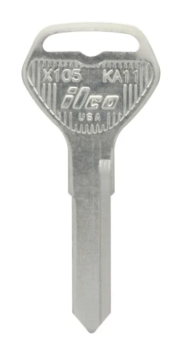 HILLMAN Traditional Key House/Office Universal Key Blank Double (Pack of 10)