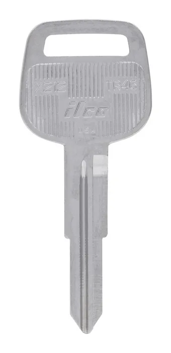 HILLMAN Traditional Key Automotive Key Blank Double For Toyota Silver (Pack of 10)