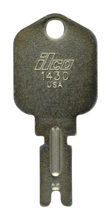 HILLMAN Traditional Key Forklift Key Blank Double (Pack of 10)