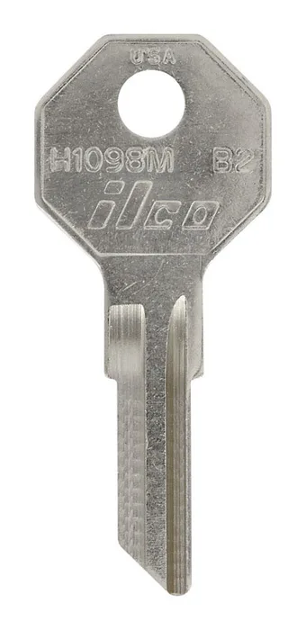 HILLMAN Traditional Key Automotive Key Blank Single For Briggs Brass (Pack of 10)