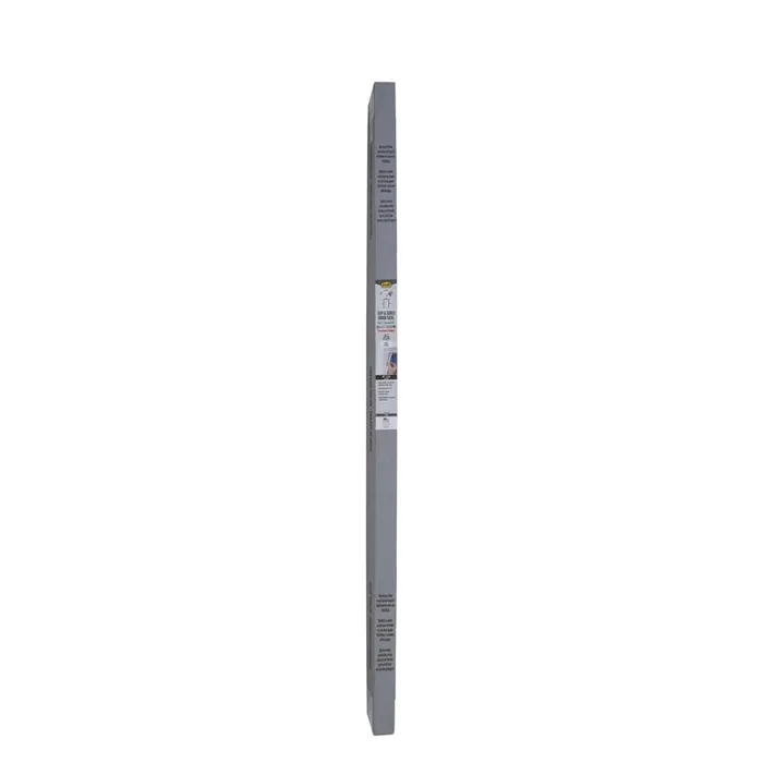 M-D Building Products PLATINUM White Rubber Kerf Molding For Doors 81 in. L X 0.63 in. (Pack of 20)