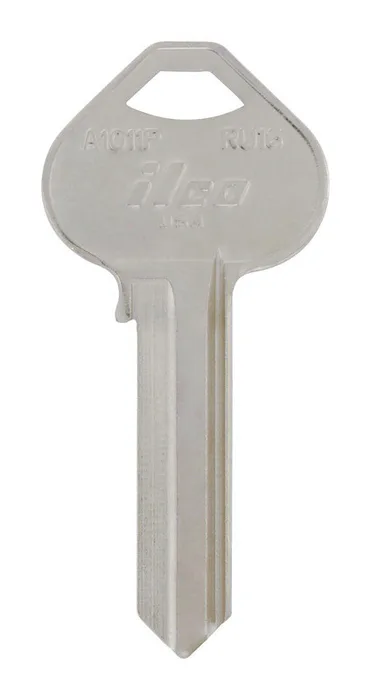 Hillman Traditional Key House/Office Universal Key Blank Single Silver (Pack of 10)