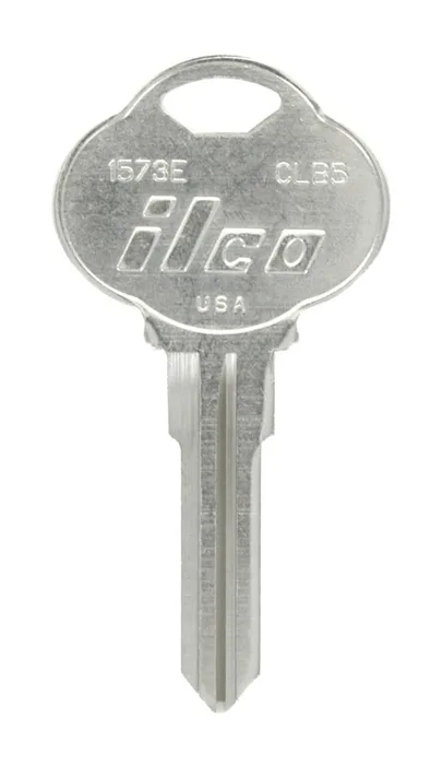 HILLMAN Traditional Key House/Office Universal Key Blank Double Silver (Pack of 10)