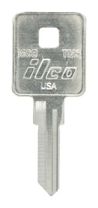 HILLMAN 1603 TM-3 TRI-MARK House/Office Universal Key Blank Single Silver (Pack of 10)