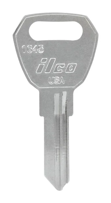 HILLMAN Traditional Key House/Office Universal Key Blank Single Silver (Pack of 10)