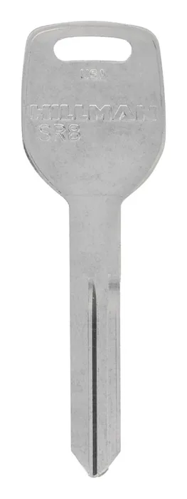 HILLMAN Traditional Key Automotive Key Blank Double For Subaru Silver (Pack of 10)