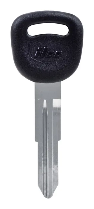 HILLMAN Traditional Key Automotive Key Blank Double For Kia Black/Silver (Pack of 5)