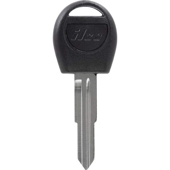 HILLMAN Traditional Key Automotive Key Blank Double For Daewoo Black/Silver (Pack of 5)