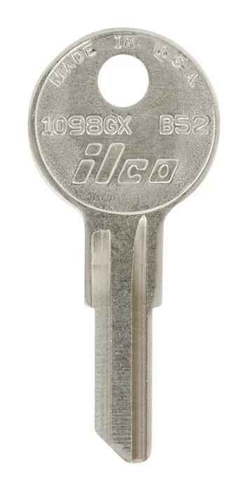 HILLMAN Traditional Key Automotive Key Blank Single For GM Brass (Pack of 10)
