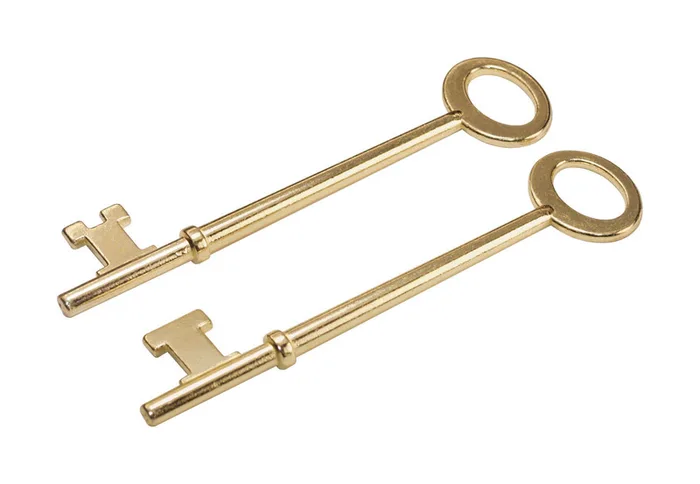 HILLMAN Slot/Without Slot Domestic Skeleton Key Single (Pack of 5)