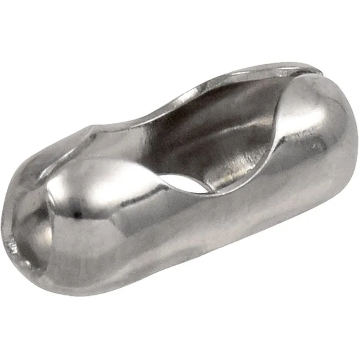 HILLMAN Aluminum Silver No. 10 Bead Ball Chain Connector