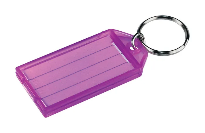HILLMAN Plastic Assorted ID Key Tag (Pack of 12)