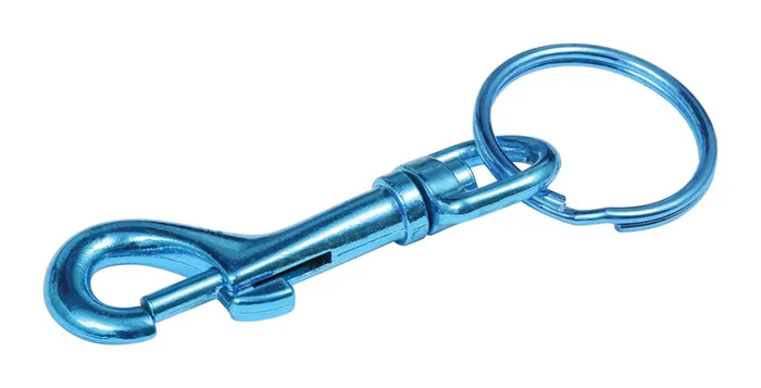 HILLMAN Metal Assorted Snap Hook Key Ring (Pack of 30)