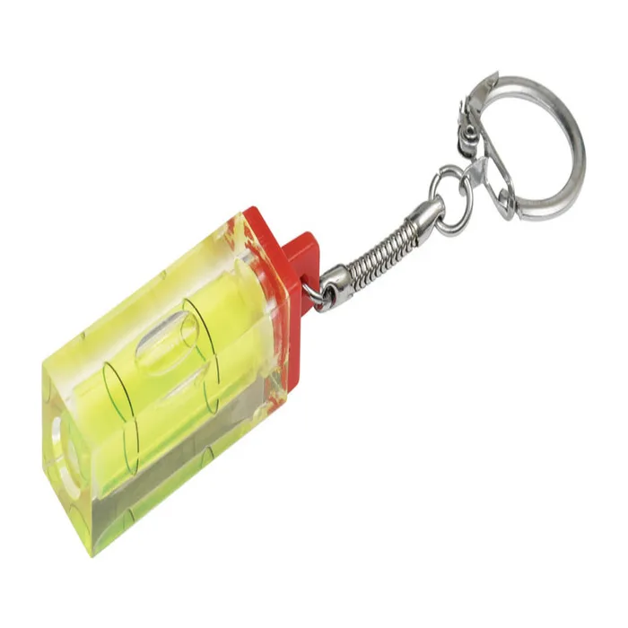 HILLMAN Plastic Clear Mini Level Key Ring (Pack of 25)