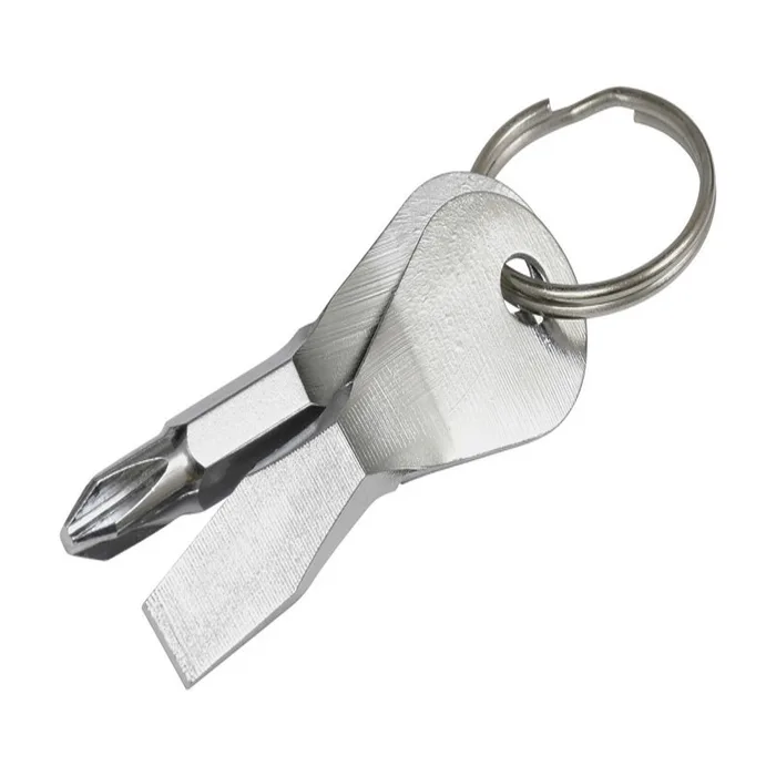 HILLMAN Metal Silver Screwdriver Key Ring (Pack of 25)