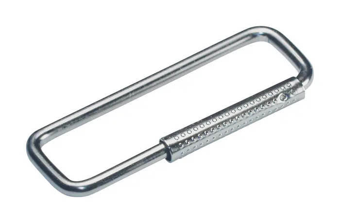 HILLMAN Metal Silver Split Rings/Cable Rings Key Ring (Pack of 50)