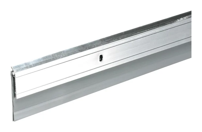 Frost King 2 in. H X 0.2 in. W X 36 in. L Bright Aluminum Door Sweep Silver