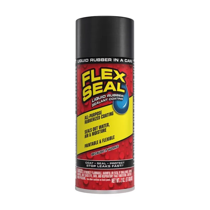 Flex Seal Family of Products Flex Seal MINI Black Rubber Spray Sealant 2 oz (Pack of 12)