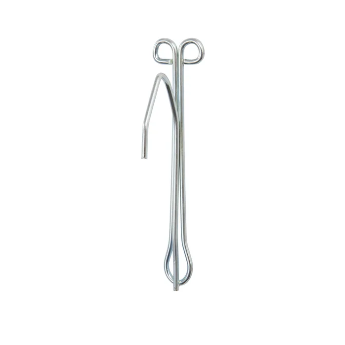 Kenney Silver Traditional/Transitional Pin On Hook n/a in. L