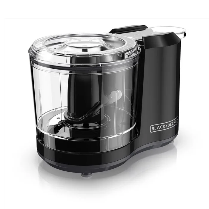 Black+Decker Black 1.5 cups Food Chopper 70 W (Pack of 2)