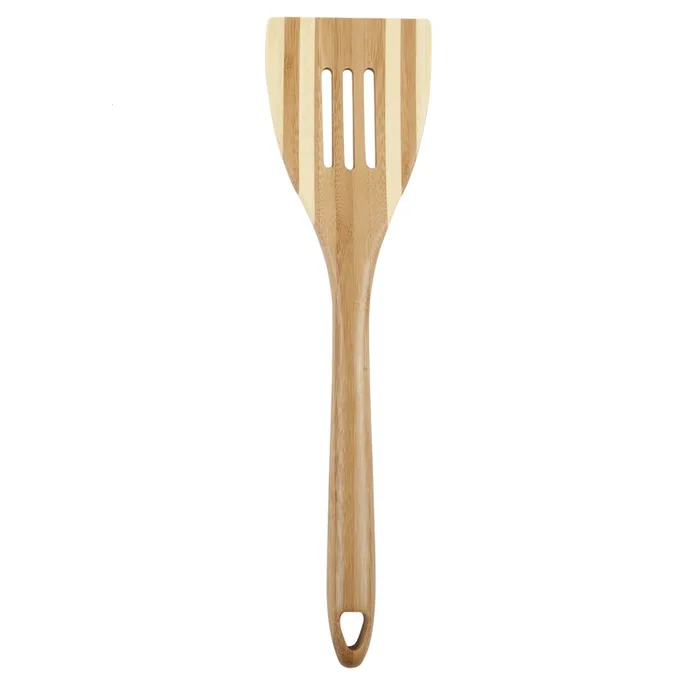 Core Kitchen Pro Chef Beige Bamboo Slotted Spatula