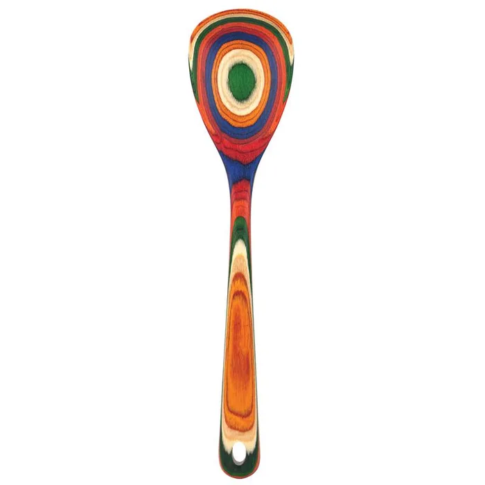Totally Bamboo Baltique Multicolored Birch Wood Mixing Spoon