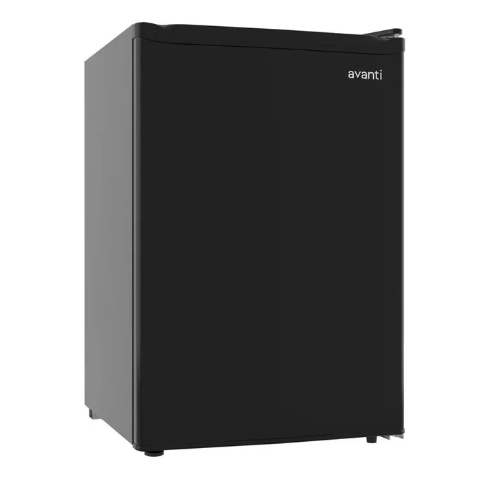 Avanti 2.5 cu ft Black Steel Compact Refrigerator 200 W