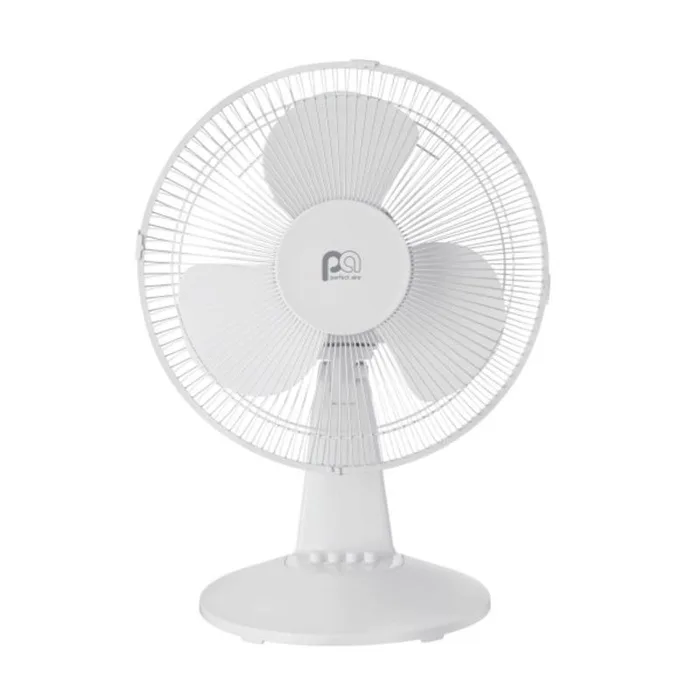 Perfect Aire 18 in. H X 12 in. D 3 speed Oscillating Table Fan