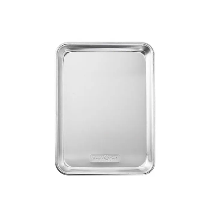 Nordic Ware 9.6 in. W X 13 in. L Quarter Sheet Pan Silver 1 pc