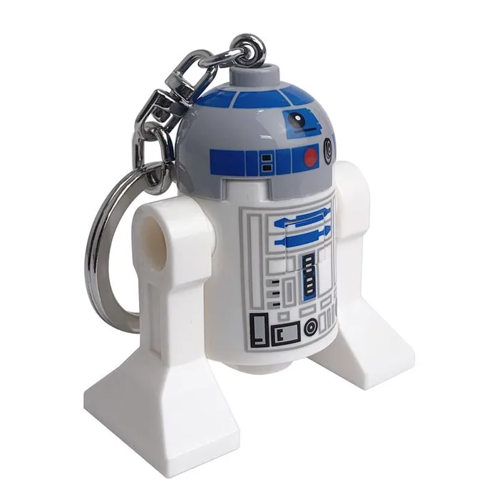 LEGO Star Wars Plastic Multicolored R2-D2 Keychain Light