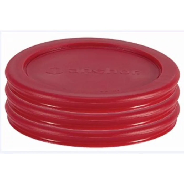 Anchor Hocking Red Reusable Lid 3 pk (Pack of 24)