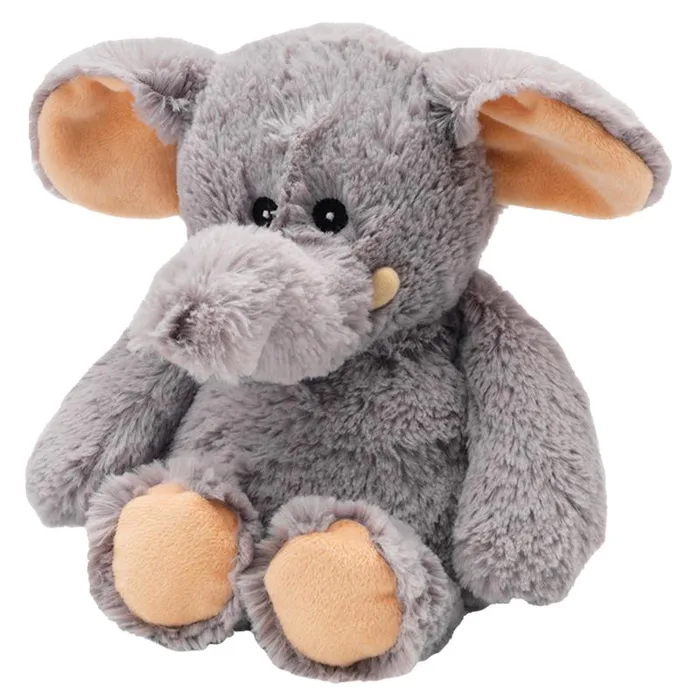 Warmies Elephant Stuffed Animals Gray
