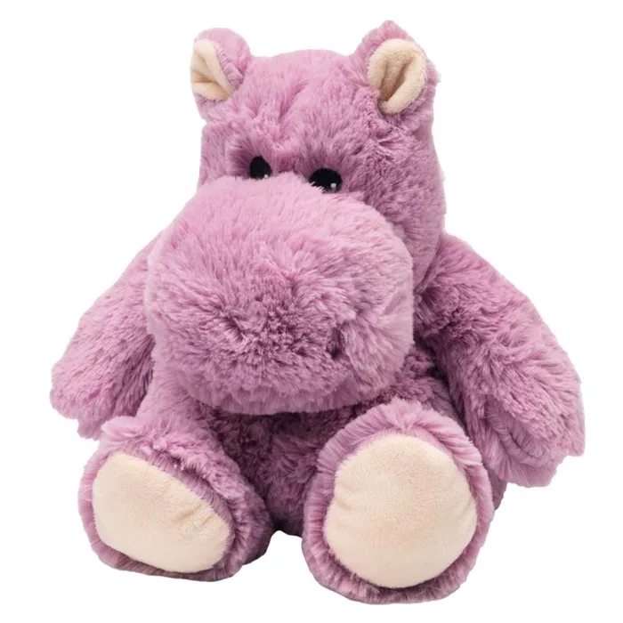 Warmies Hippo Stuffed Animals Purple