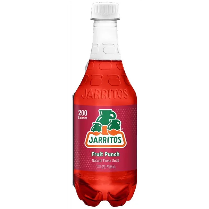 Jarritos Fruit Punch Soda 17.7 oz 1 pk (Pack of 24)