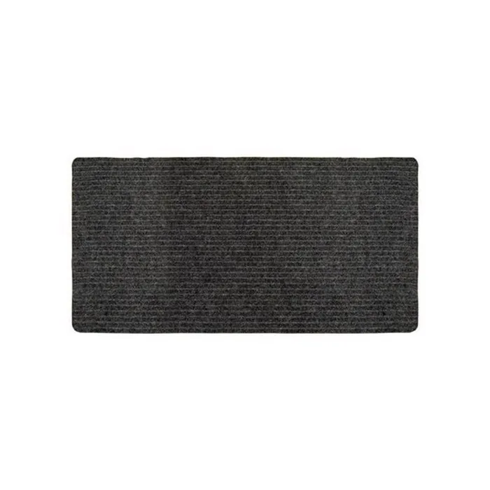 Southern Oaks 24 in. W X 60 in. L Black/Gray Polyester Utility Mat