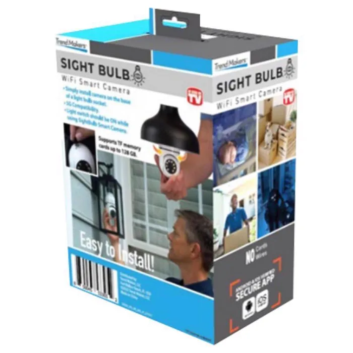 As Seen On Tv Sight Bulb Security Camera 1 pk