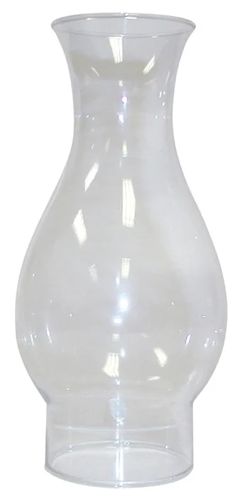 Lamplight Farms Flared Clear Glass Oil Lamp Shade (Pack of 6)