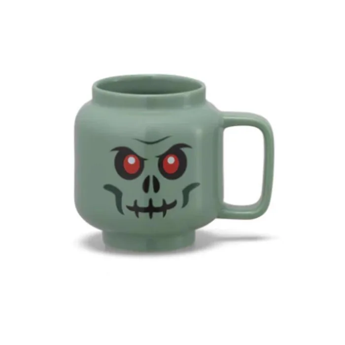 LEGO 8.6 oz Green BPA Free Skeleton Mug (Pack of 6)