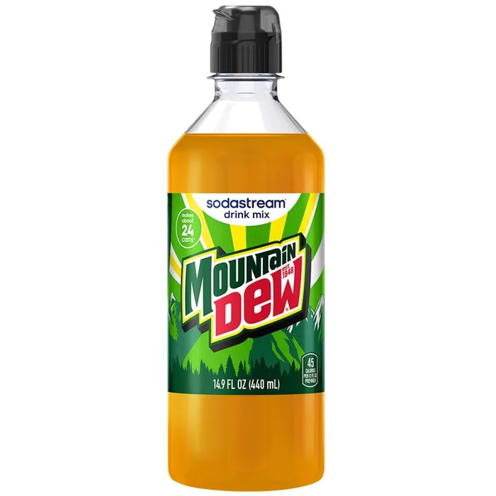 SodaStream Mountain Dew Original Soda Mix 440 ml