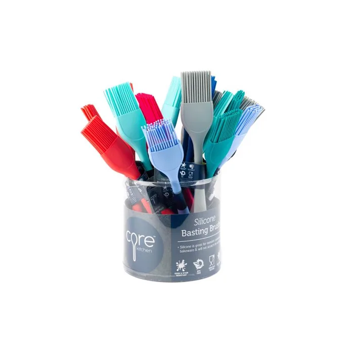 Core Kitchen Assorted Silicone Basting Brush (Pack of 18)