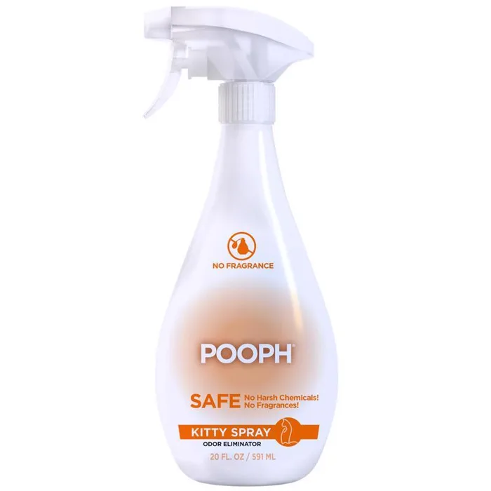 Pooph Cat Liquid Litter Box Odor Destroyer 20 oz (Pack of 6)