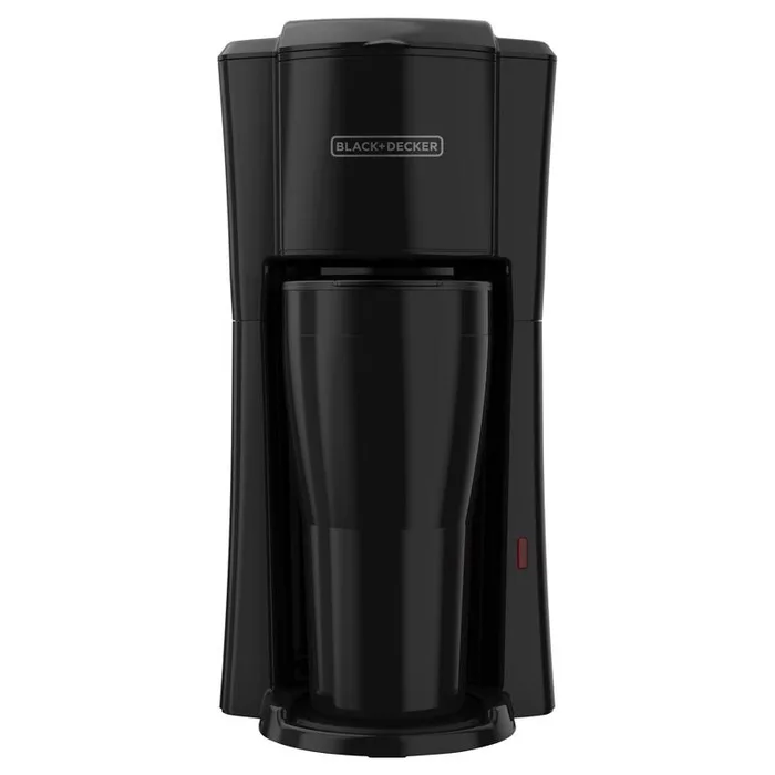 Black+Decker 16 oz Black Single Serve Coffee Maker (Pack of 2)