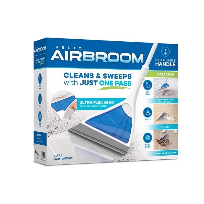 As Seen On Tv Helio AirBroom 12 in. W Broom