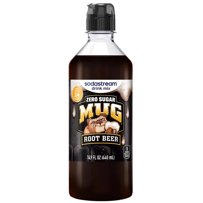 SodaStream Mug Root Beer Zero Sugar Soda Mix 440 ml 1 pk
