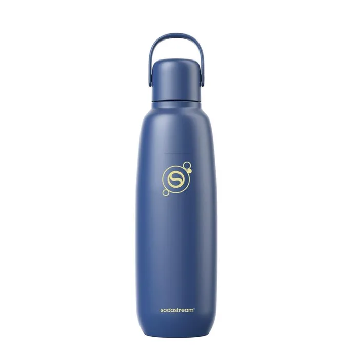 SodaStream Fizz & Go Blue 30.4 oz. Carbonator Bottle 1 pk