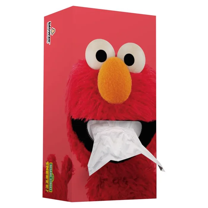 Blowze Tissues Sesame Street 124 ct Facial Tissue (Pack of 24)