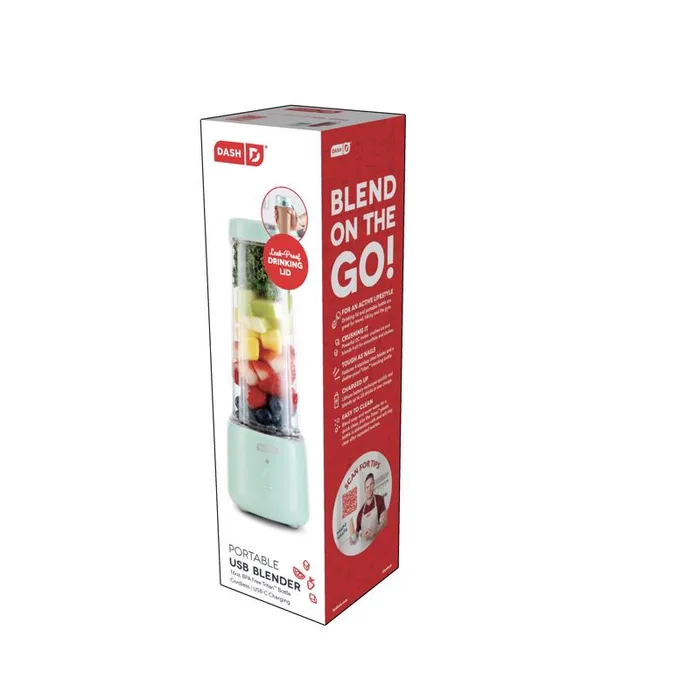 Dash Blue Metal/Plastic Blender 16 oz 1 speed